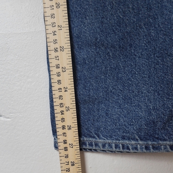 We The Free by Free People Jeans Women's Size 30 High Rise Straight Leg Med Wash - Picture 6 of 10